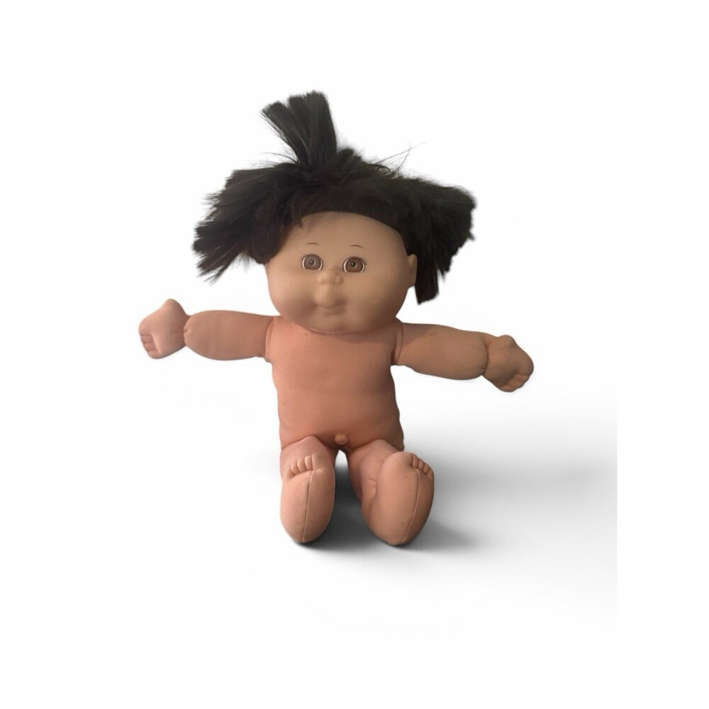 Vintage 1996 Cabbage Patch Kids Talking Doll | Black Hair, Brown Eyes